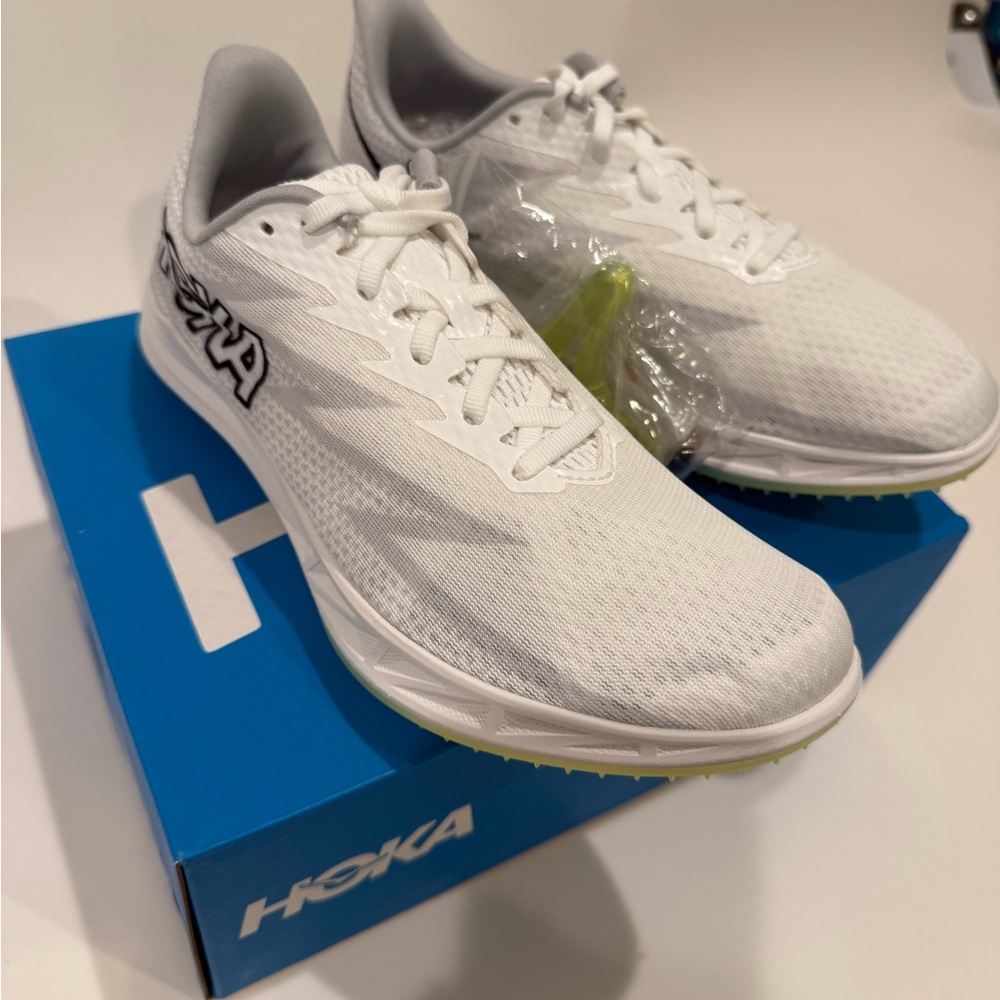 Hoka White Athletic Shoes